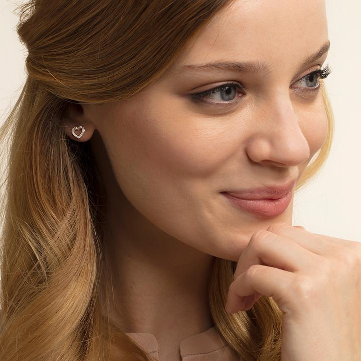 Immagine prodotto Thomas Sabo Orecchini a perno cuori grandi (Argento 925)