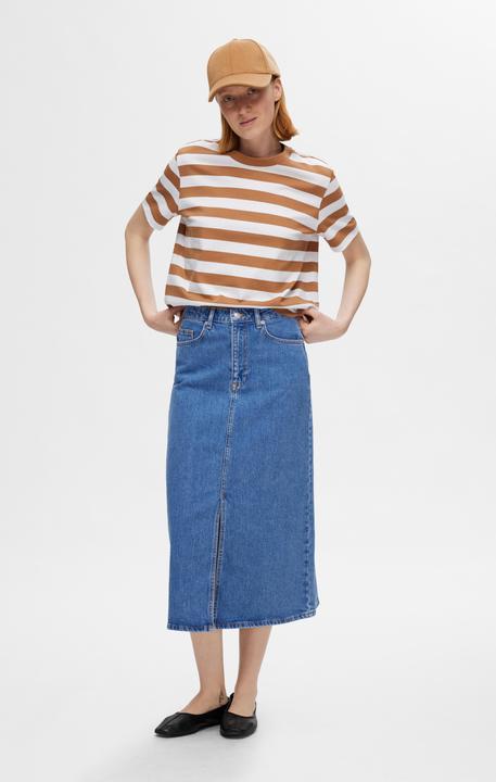 Actual product image Selected Femme Jeans Midi Skirt (38)