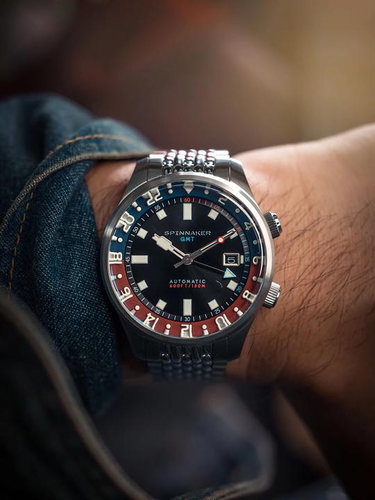 Actual product image Spinnaker SP-5121-55 Bradner GMT (Analogue wristwatch)