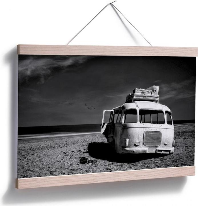 Actual product image Trenddeko Depaepe - Beached Bus (90 x 60 cm)