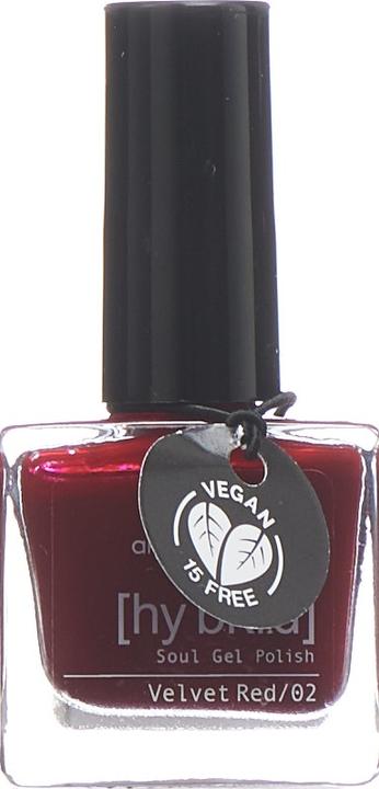 Produktbild Alessandro Nagellack Hybrid 115 Velvet Red (115 Velvet Red, Gel-Effekt Nagellack)