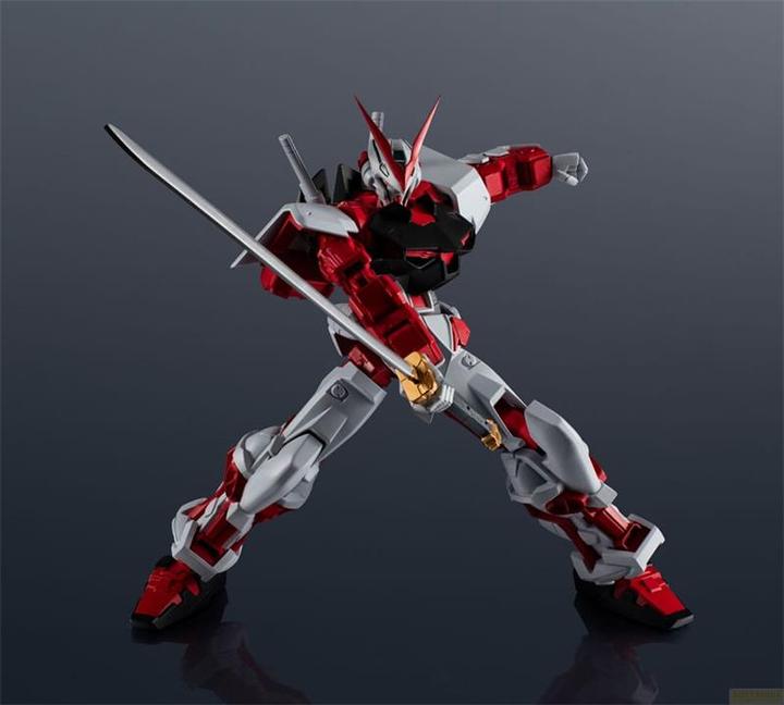 Actual product image Bandai Mobile Suit Gundam Seed Gundam Universe Action Figure MBF-P02 Gundam Astray Red Frame 15 cm