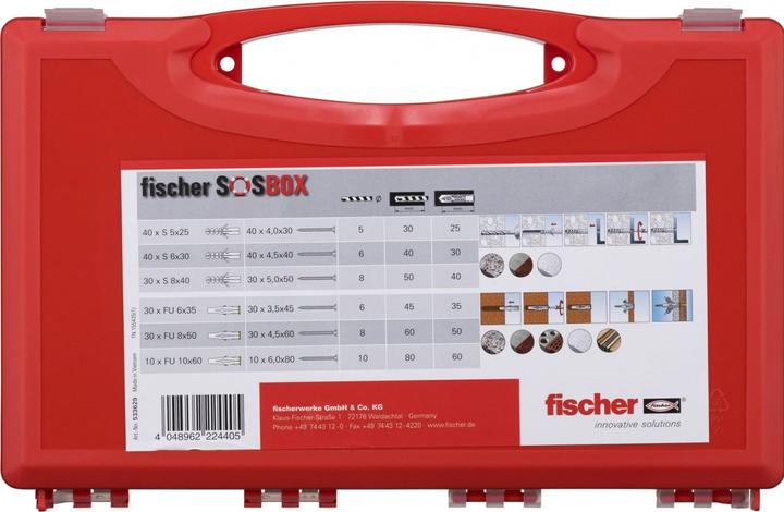 Produktbild Fischer Fisc Messingd?bel PA 4 M6/13,5 K 5 052484 (180 Stk.)