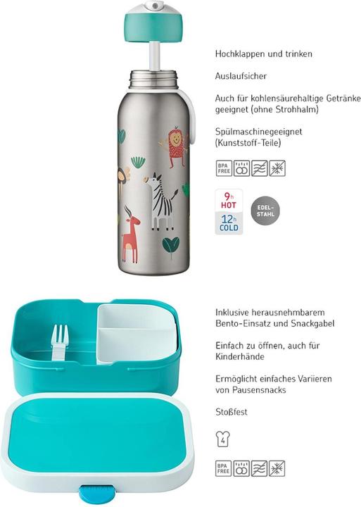Produktbild Mepal Brotdose + Thermoflasche Campus