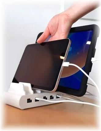Actual product image Compulocks 5 Port USB And USB-C Multiple (150 W)