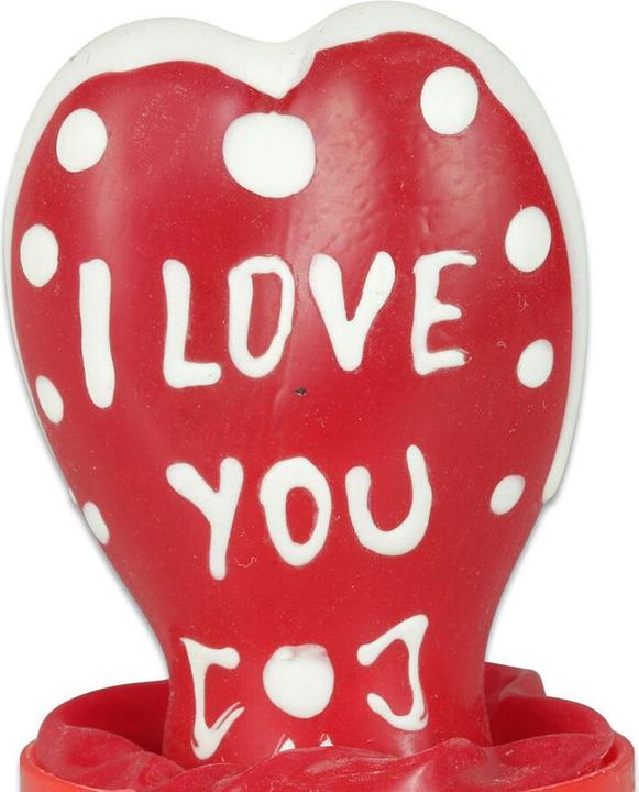 Produktbild Erco Scherzkondom «Herz - I Love You»: Leuchteffekt, romantisches Design, witziges Geschenk (1 Stk.)