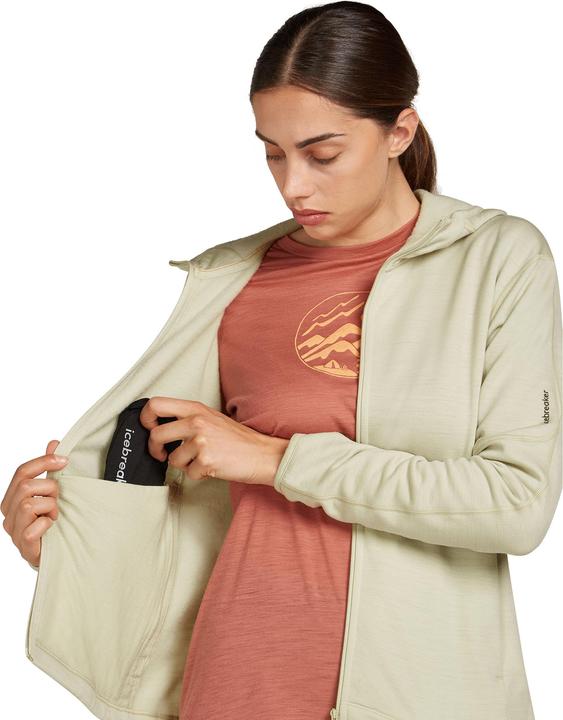 Produktbild Icebreaker Women's 360 RealFleece Elemental L/S Zip Hoodie (M)