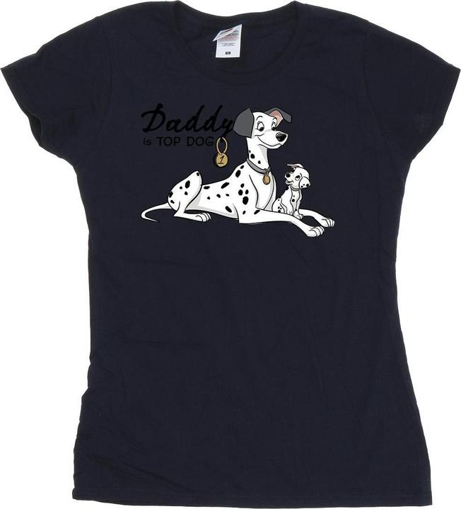 Actual product image Disney Womens/Ladies 101 Dalmatians Top Dog Cotton T-Shirt (XXL)