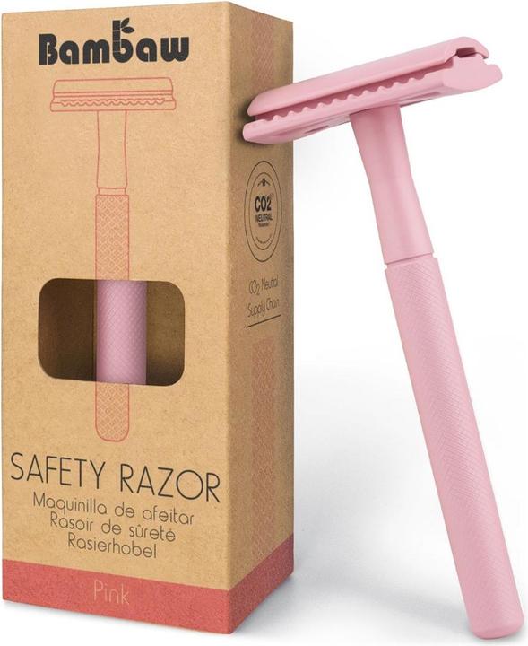 Produktbild Bam Baw Sicherheits-Rasierer pink
