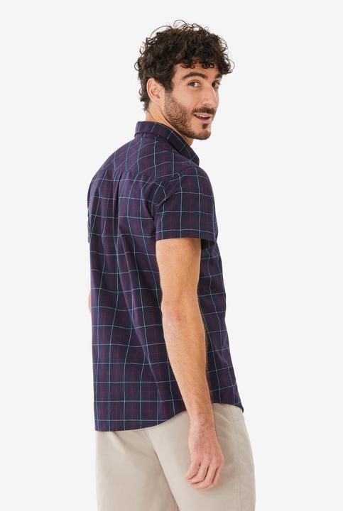 Produktbild Forclaz Hemd Herren kurzarm - NH100 blau (S)