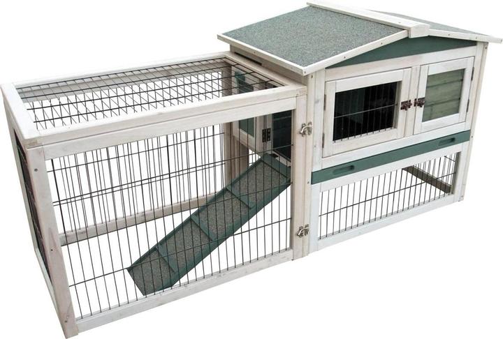 Actual product image EBI Duvo+ Woodland rabbit hutch Lambert Cottage