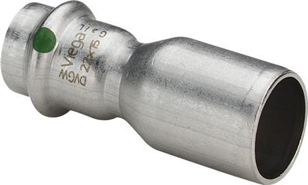 Produktbild Viega Sanpress Inox reduktion 54 x 42 mm rustfrit stål (Rohrreduktion)