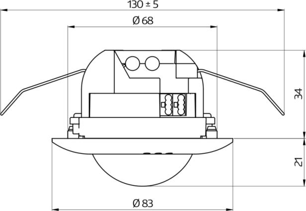 Produktbild BEG B.E.G. PD2N-KNXs-DX-DE (6 m)