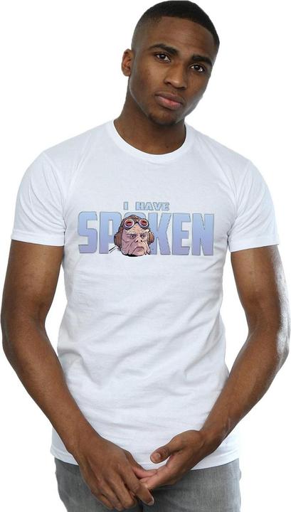 Actual product image Star Wars Mens The Mandalorian Kuiil I Have Spoken T-Shirt (XL)