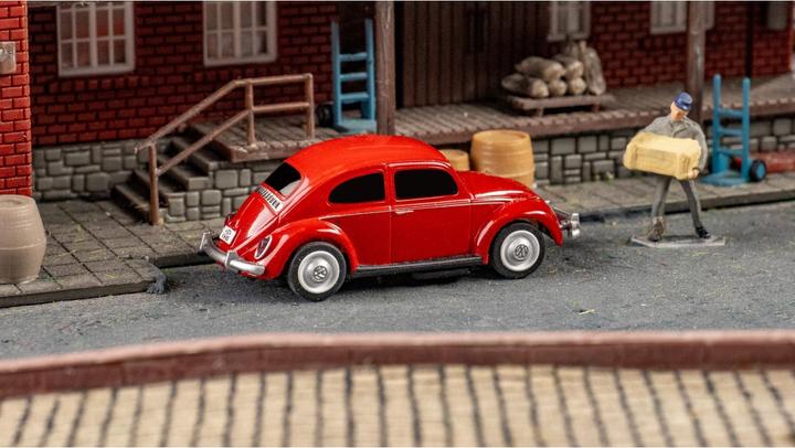Actual product image Carson 1:87 VW Beetle red 2.4G 100% RTR (RTR Ready-to-Run)