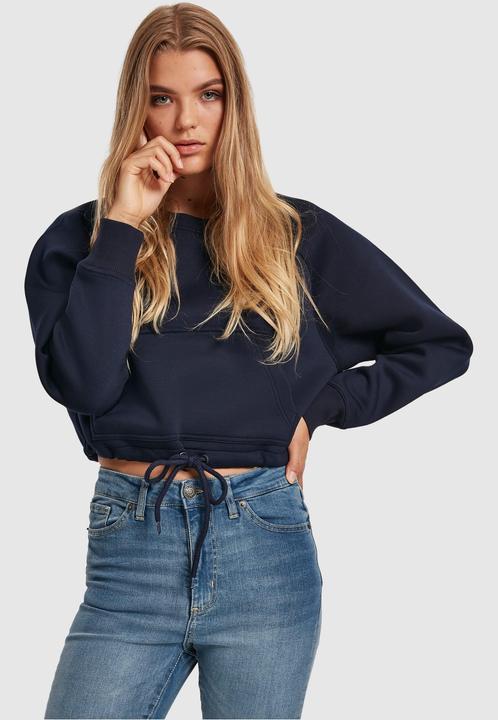 Urban Classics Ladies Oversized Short Raglan Crew