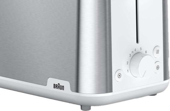 Image du produit Braun Grille-pain HT 1510 WH 2 tranches
