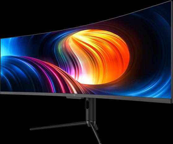 V7 49IN 5120 X 1440 CURVED MONITOR (5120 x 1440 pixels, 49")