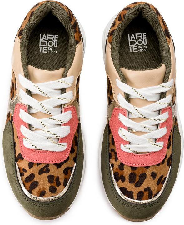 Produktbild La Redoute Collections Sneakers mit Schnürung und Leo-Print (32)
