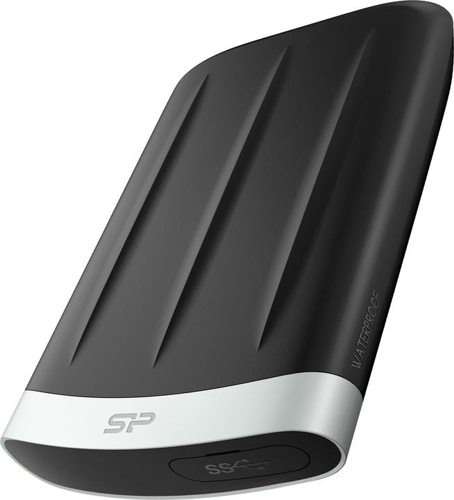 Silicon Power 6.3cm (2.5") 2TB USB3.2 A65B water/res. Blac (2 TB)