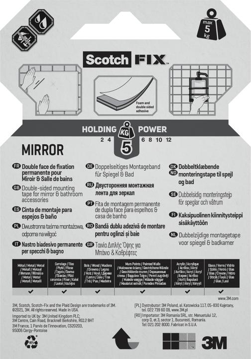 Nutritional values and ingredients 3M Scotch mounting tape (19 mm)