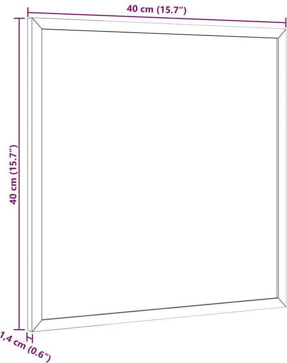 Produktbild VidaXL Marlie (40 x 40 cm)