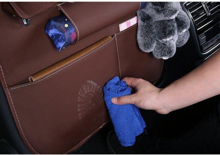 Produktbild Hurtel Auto-Organizer für den Sitz, klappbares Regal, Mini-Autotisch, schwarz