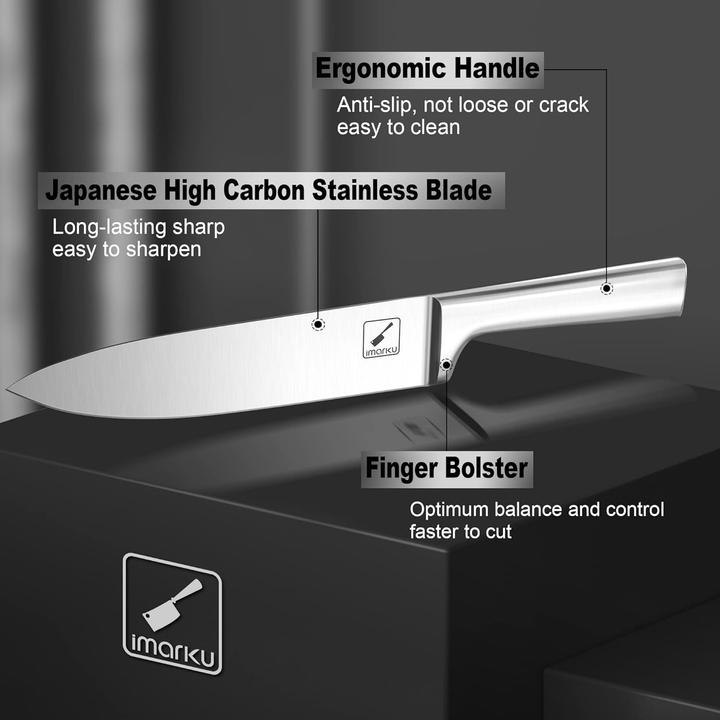 Actual product image Imarku Kitchen knife set