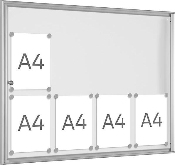 Immagine prodotto kaiserkraft Vetrina per uso interno (Calamita, 98,5 x 76 cm)