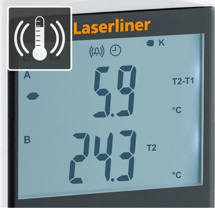 Image du produit Laserliner Mesureur de température et d'humidité ThermoMaster Plus
