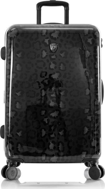 Heys Black Leopard Fashion Spinner -matkalaukku