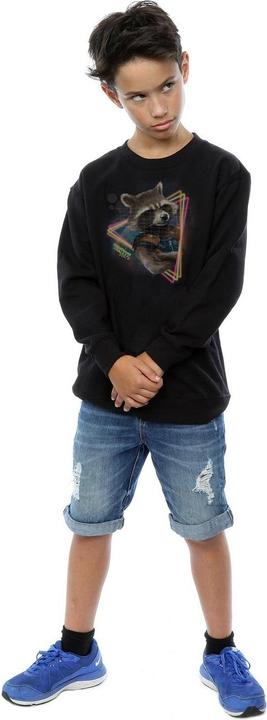 Produktbild Guardians Of The Galaxy Neon Rocket Sweatshirt Jungen (152, 158)