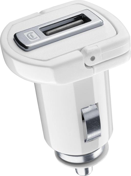 Actual product image Cellularline Car charger 5W USB white Type-A for Apple