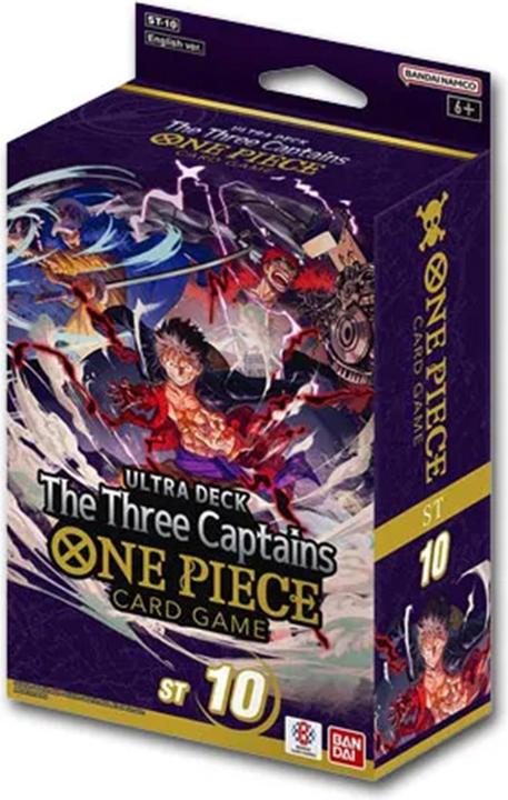 Actual product image One Piece - Ultra Deck - The Three Captains (English, Deck)