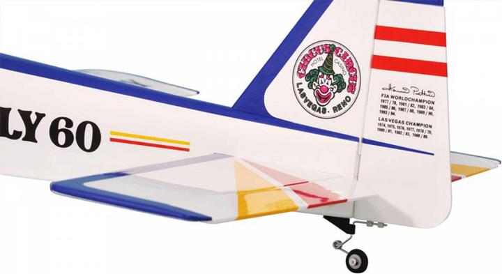 Actual product image Pichler Supra Fly 60 Blue 1720 mm Arf Hanno Prettner Design (Aerobatics)