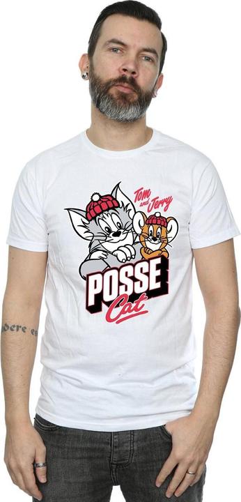 Immagine prodotto Tom & Jerry Posse Cat Maglietta Uomo (M)