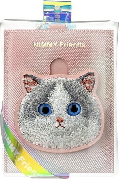 Image du produit iLike Nimmy card wallet pink Big Eyed Pet 2.0 Cat