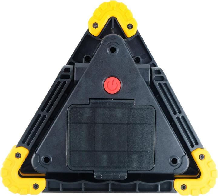 Actual product image ProPlus LED warning triangle with different light patterns