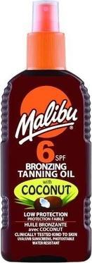 Image du produit Malibu Huile bronzante Coconut Sunbading Oil SPF6, 200 ml (Spray solaire, Jusqu'à SPF 10, 200 ml)