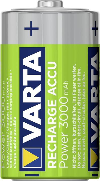 Image du produit Varta Recharger Accu Power (2 pcs, D, 3000 mAh)