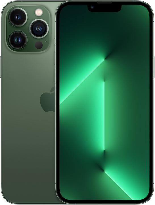 Produktbild Apple iPhone 13 Pro Max (256 GB, Alpine Green, 6.70", SIM + eSIM, 12 Mpx, 5G)