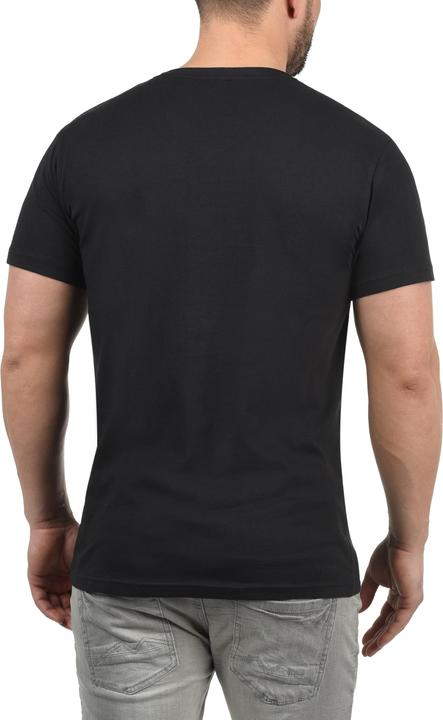 Immagine prodotto Solid Bedo T-Shirt A Maniche Corte Maglietta Da Uomo Con Collo A V In Cotone 100% (XL)