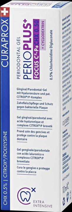 Actual product image Curaprox Perio Plus Focus CHX 0.5 % (10 ml)