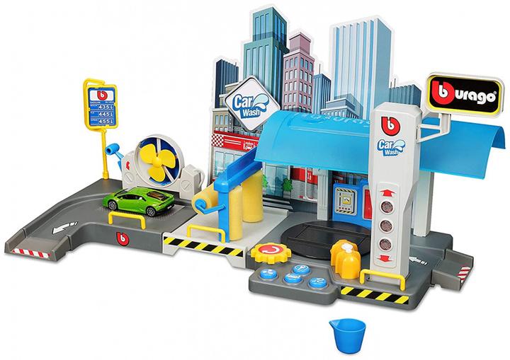 Actual product image Bburago Car wash including 1x model car