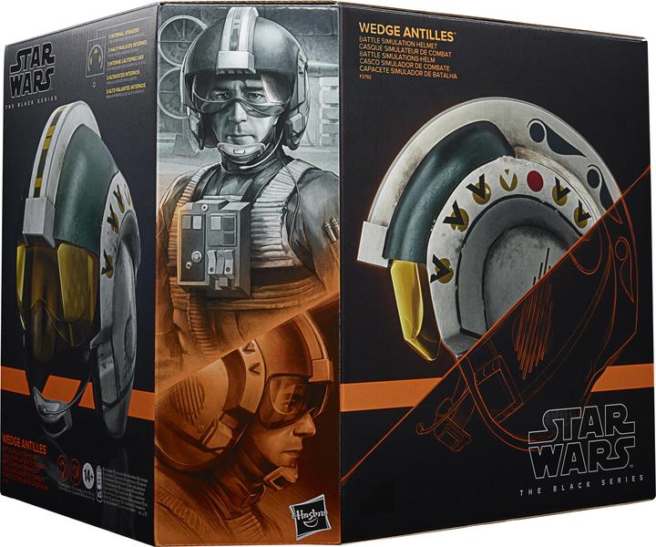 Actual product image Hasbro Wedge Antilles Battle Simulation Helmet