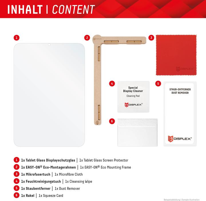 Image du produit Displex Tablet Glass, Tablet Schutzglas (1 pièce(s), Galaxy Tab S10+)