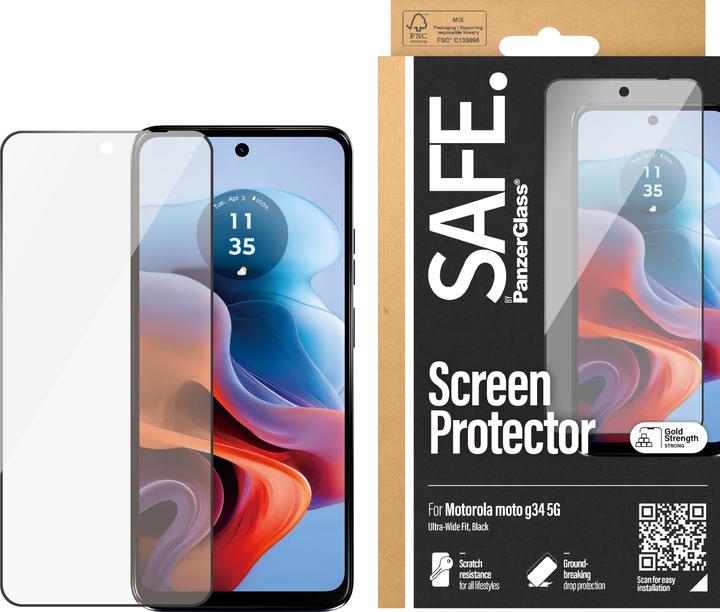 Image du produit Safe Ajustement ultra-large (1 pièce(s), Motorola Moto G34)