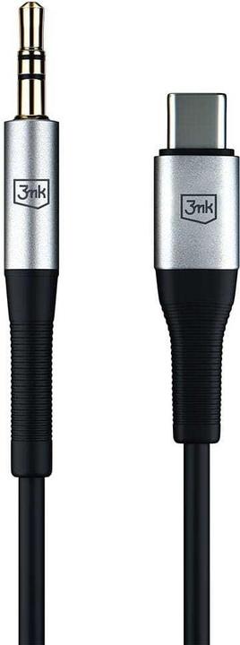 Produktbild 3MK USB C — 3.5mm Klinke (1 m, 3.5mm Klinke (AUX))