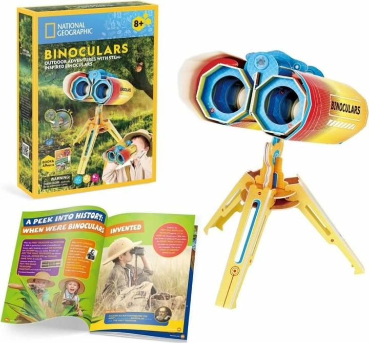 Immagine prodotto Cubicfun Puzzle 3D National Geographic Lornetka (49 pezzi)