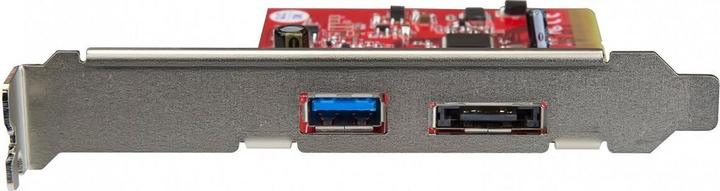 Produktbild StarTech USB 3.1 PCIe-Karte - 2 Anschlusse - 1 x USB-A und 1 x eSATA - 10 GBit / s - USB 3.1-Karte - eSATA...